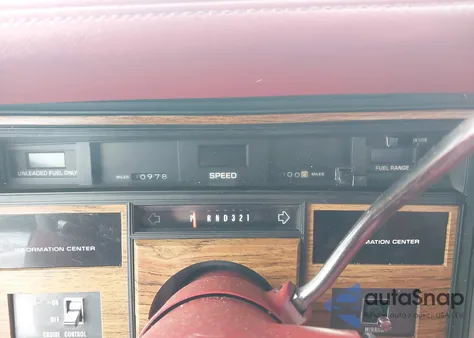 1984 Cadillac Seville z USA, uszkodzony, nr VIN 1G6AS6981EE824306